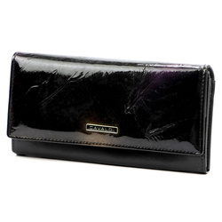 Portfel damski skórzany skóra naturalna + skóra ekologiczna Cavaldi