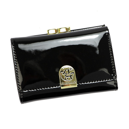 Portfel damski skórzany skóra naturalna Gregorio