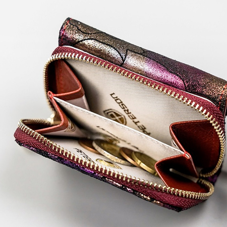 Portfel damski skórzany skóra naturalna  Peterson 