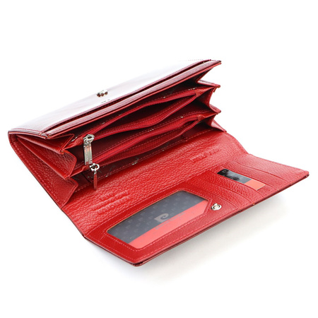 Portfel damski skórzany skóra naturalna Pierre Cardin