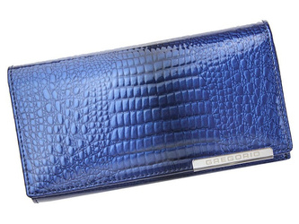 Portfel damski skórzany skóra naturalna Gregorio