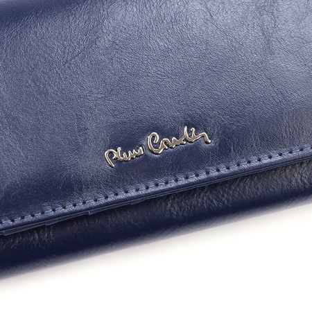 Portfel damski skórzany skóra naturalna Pierre Cardin