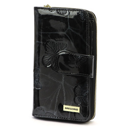 Portfel damski skórzany skóra naturalna Gregorio