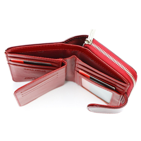 Portfel damski skórzany skóra naturalna Pierre Cardin 