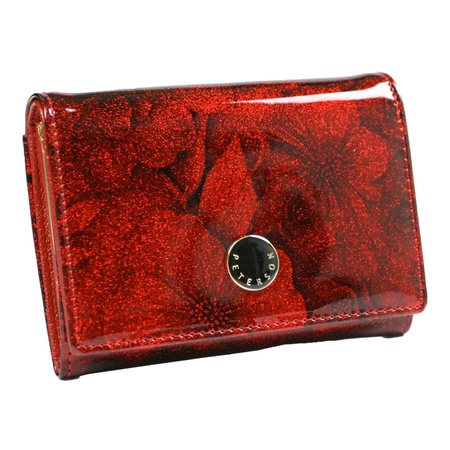 Portfel damski skóra naturalna skórzany Peterson