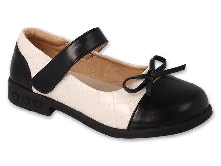 Befado - Obuwie dziecięce buty balerinki dla dziewczynki eleganckie