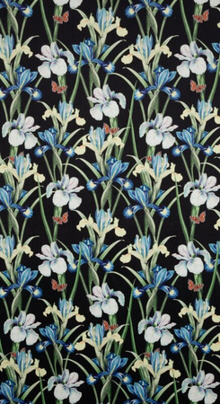 ZASŁONA GOTOWA MAJA 140 X 250 CM CZARNY