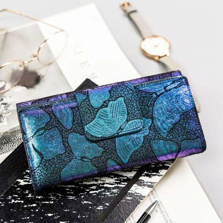 Portfel damski skórzany skóra naturalna  Peterson