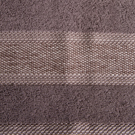 KOMPLET RĘCZNIKÓW 2 37 X 25 X 6 CM BRĄZOWY