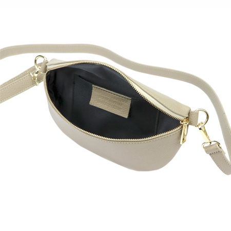 Saszetka nerka damska skórzana skóra naturalna Patrizia