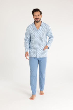 Piżama 486 2XL-3XL rozpinana