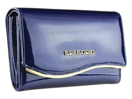 Portfel damski skórzany skóra naturalna Gregorio 