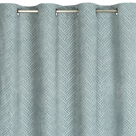 ZASŁONA GOTOWA ISLA 140 X 250 CM STALOWY