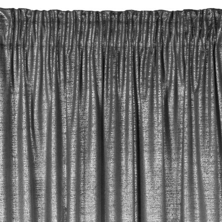 ZASŁONA GOTOWA AMBI NA TAŚMIE 140 X 270 CM STALOWY