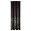 ZASŁONA GOTOWA ANGELINA 140 X 250 CM CZARNY