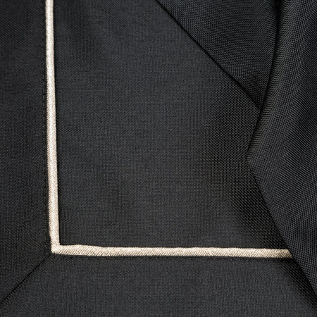 OBRUS MADELE 85 X 85 CM CZARNY