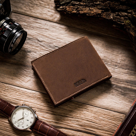 Portfel męski skórzany skóra naturalna  Peterson