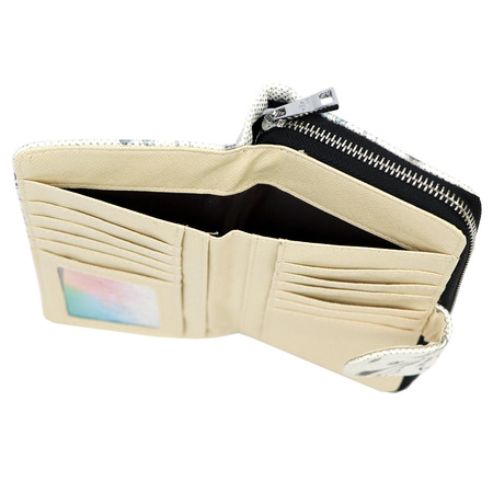 Portfel damski skórzany skóra ekologiczna Esiee