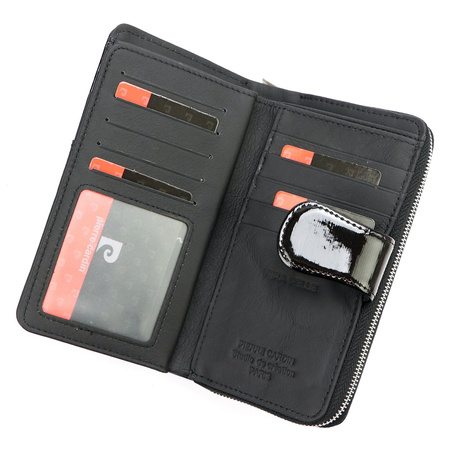 Portfel damski skórzany skóra naturalna Pierre Cardin