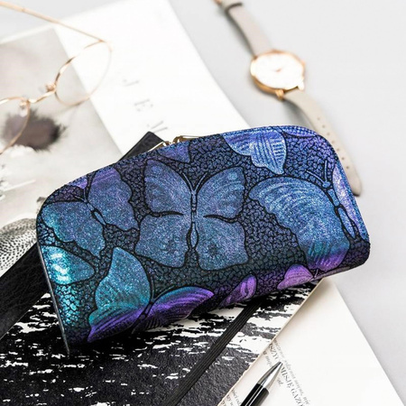 Portfel damski skórzany skóra naturalna  Peterson