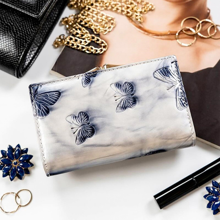 Portfel damski skórzany skóra naturalna  Peterson