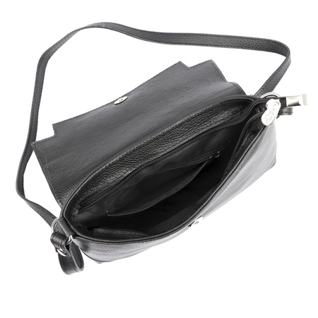 MiaMore torebka listonoszka skóra naturalna biały