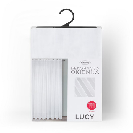 FIRANA GOTOWA LUCY NA TAŚMIE 400 X 300 CM BIAŁY