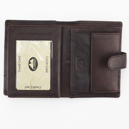 Portfel męski skórzany skóra naturalna El Forrest 