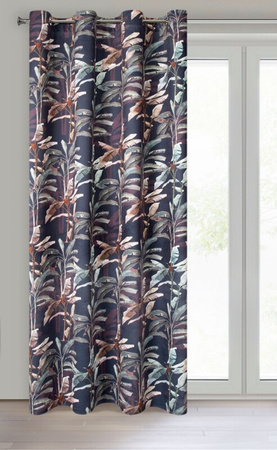 Skórzany pasek BOMBATO czarny 90-105-cm