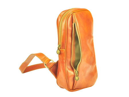 Torba saszetka listonoszka męska na ramię skórzana skóra naturalna Gregorio 