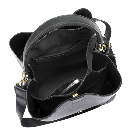 Torebka damska skórzana skóra ekologiczna Gregorio