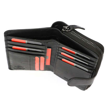 Portfel damski skórzany skóra naturalna Pierre Cardin