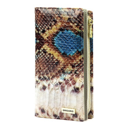 Portfel damski skórzany skóra naturalna Gregorio