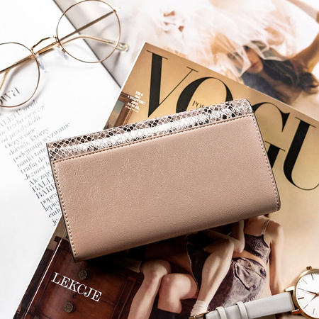 Portfel damski skóra naturalna skórzany Peterson