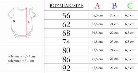 Body niemowlęce dla chłopca krótki rękaw Muki Nicol 