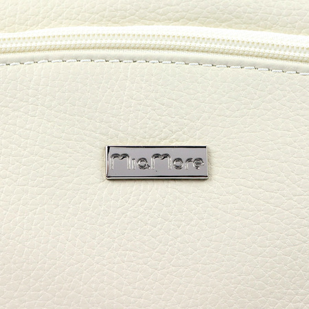 MiaMore torebka listonoszka skóra naturalna beżowy