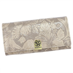 Portfel damski skóra naturalna skórzany Gregorio