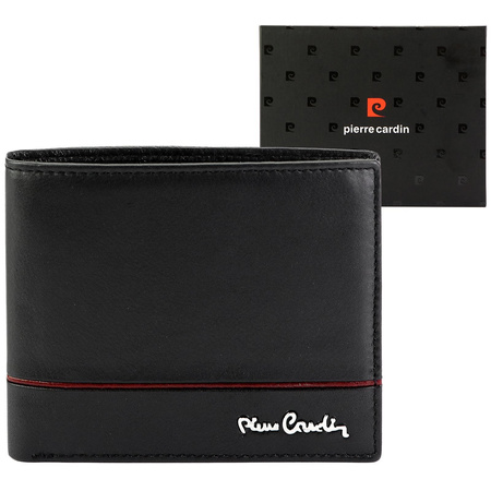 Portfel męski skórzany skóra naturalna Pierre Cardin