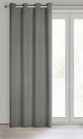 ZASŁONA GOTOWA CARLO 135 X 250 CM POPIELATY