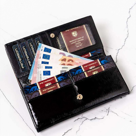 Portfel damski skórzany skóra naturalna  Peterson