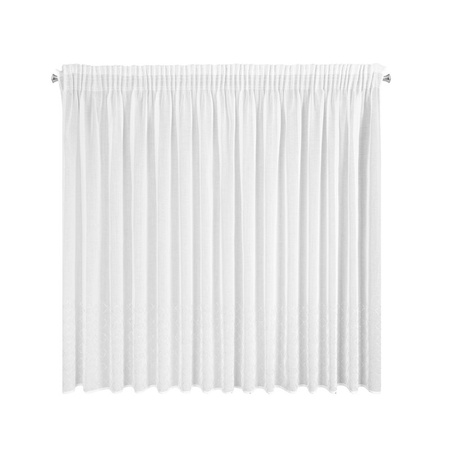 FIRANA GOTOWA KLEO NA TAŚMIE 345 X 140 CM BIAŁY