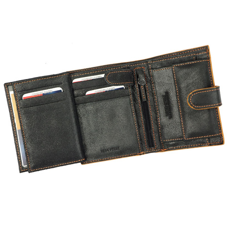 Portfel męski skórzany skóra naturalna Harvey Miller