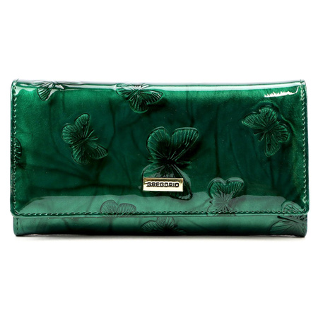 Portfel damski skórzany skóra naturalna Gregorio 