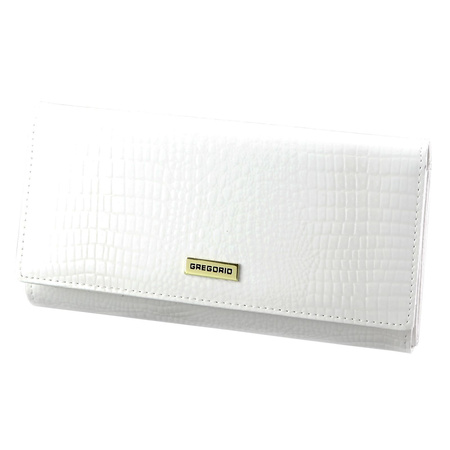 Portfel damski skórzany skóra naturalna Gregorio