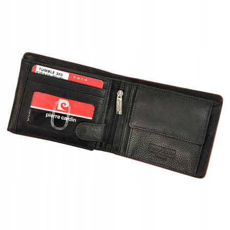 Portfel męski skórzany skóra naturalna Pierre Cardin