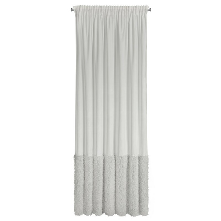 ZASŁONA GOTOWA MARION 2 NA TAŚMIE 140 X 270 CM BIAŁY