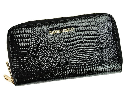 Portfel damski skórzany skóra naturalna Gregorio 