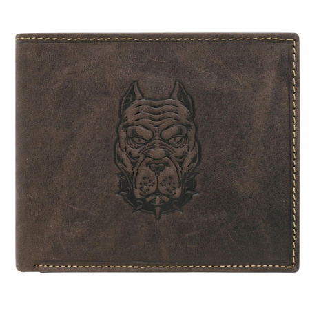 Portfel męski skórzany skóra naturalna Wild 