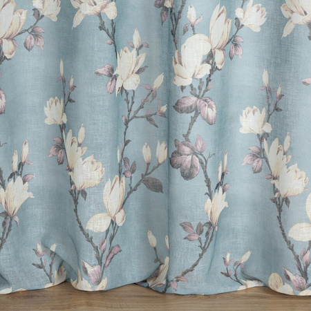 ZASŁONA GOTOWA LUNA 140 X 250 CM BŁĘKITNY