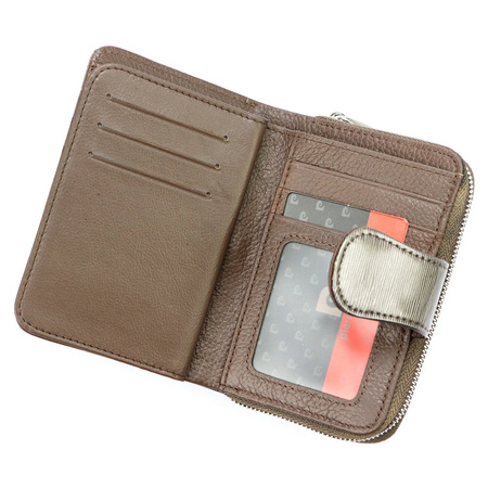 Portfel damski skórzany skóra naturalna Pierre Cardin 